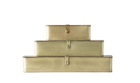 decrotive metal box|empty decorative boxes.